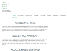 Tablet Screenshot of hamizul.com
